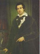 Vasily Tropinin Portrait of Vasily Karatygin, oil painting